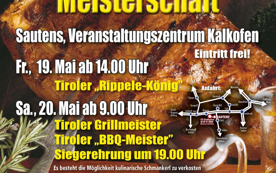 20.05.2017 2.Tiroler Grillmeisterschaft- Sautens AT