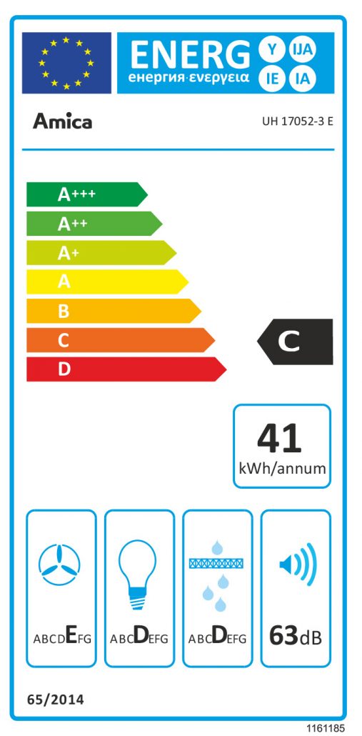 Dunstabzugshaube Amica UH17052-2 E