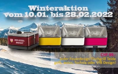 Feuerdesign Teide Winteraktion