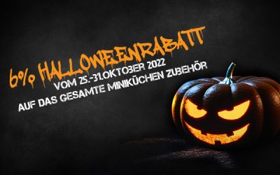 Halloween-Rabatt auf Küchenzubehör