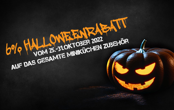 Halloween-Rabatt auf Küchenzubehör