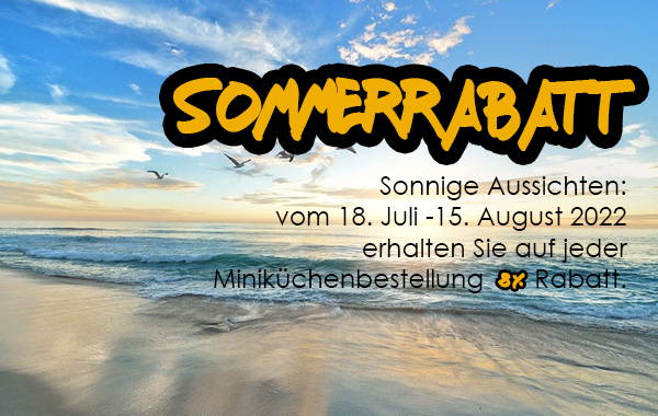 Sommeraktion Miniküchen