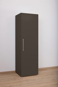 Larder cupboard closed Mocha metallic