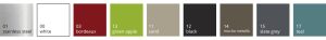 Wall cupboards Colors