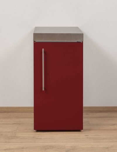Küchenerweiterung MP40 Breite 40 cm, Bordeaux