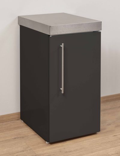 Küchenerweiterung MP40 Breite 40 cm, Schwarz