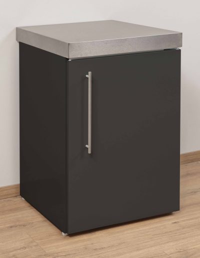 Küchenerweiterung MP60 Breite 60 cm, Schwarz