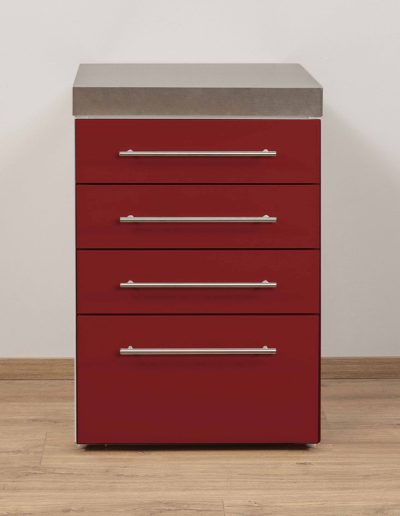 Küchenerweiterung MPS60 Breite 60 cm, Bordeaux