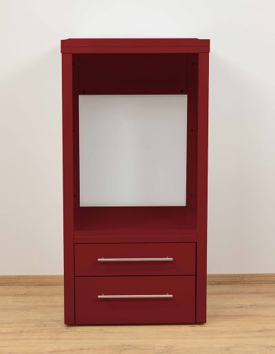 Waschmaschinenschrank, Bordeaux