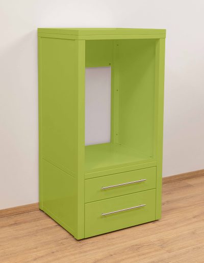 Washing machine cupboards, Green Apple