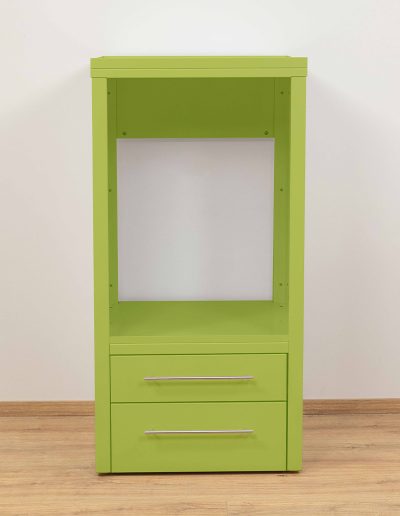 Washing machine cupboards, Green Apple