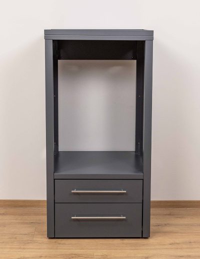 Washing machine cupboards, Slate Grey
